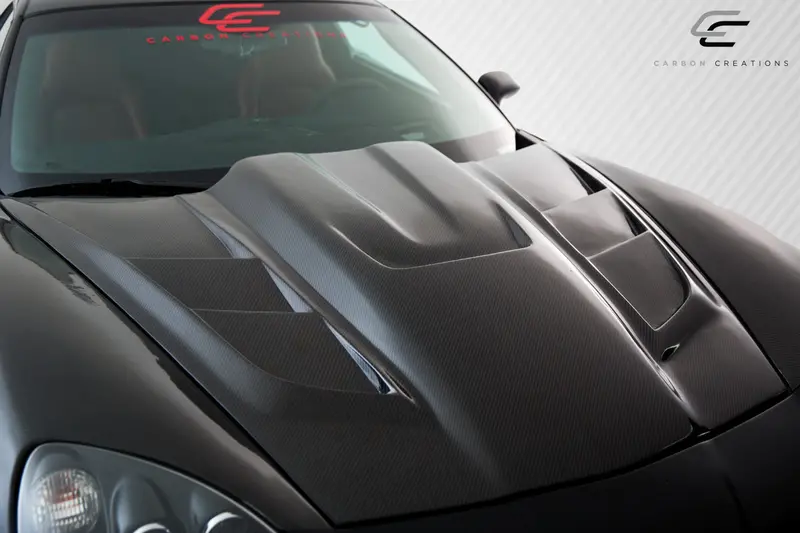 Carbon Creations 05-13 Chevry Corvette C6 Cf Dritech Zr Edition 2 Hood 2
