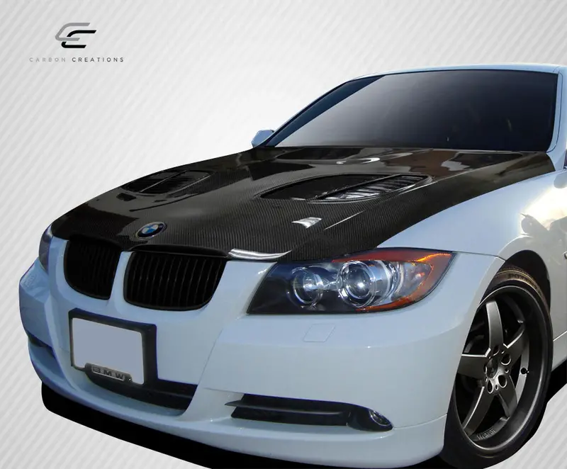 Carbon Creations 06-08 Bmw 3 -Series E90 4Dr Cf Dritech Gtr 2 Hood 2