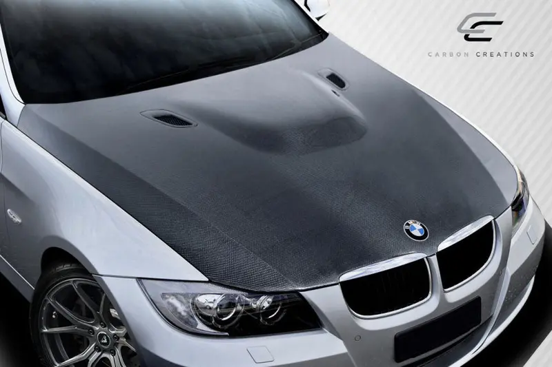 Carbon Creations 06-08 Bmw 3 -Series E90 4Dr Cf Dritech M3 Type Hood 2