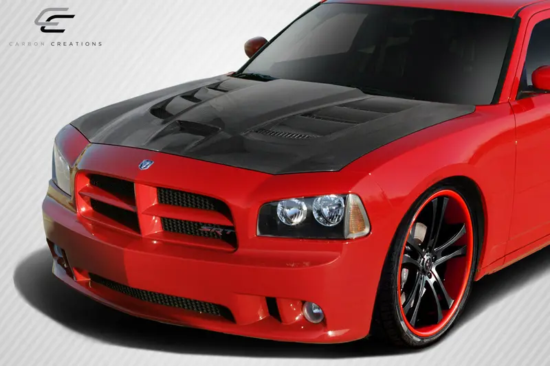 Carbon Creations 06-10 Dodge Charger Cf Dritech Viper Type Hood 2