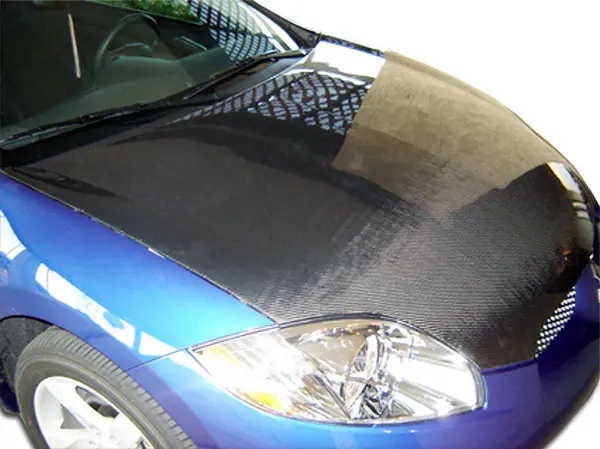 Carbon Creations 06-12 Mitsubishi Eclipse Carbon Fiber Oem Type Hood 1