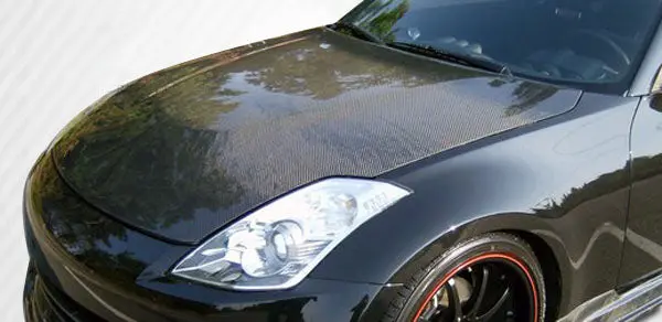 Carbon Creations 07-08 Nissan 350Z Z33 Cf Dritech Oem Type Hood 1