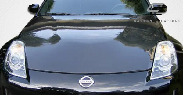 Carbon Creations 07-08 Nissan 350Z Z33 Cf Dritech Oem Type Hood 2