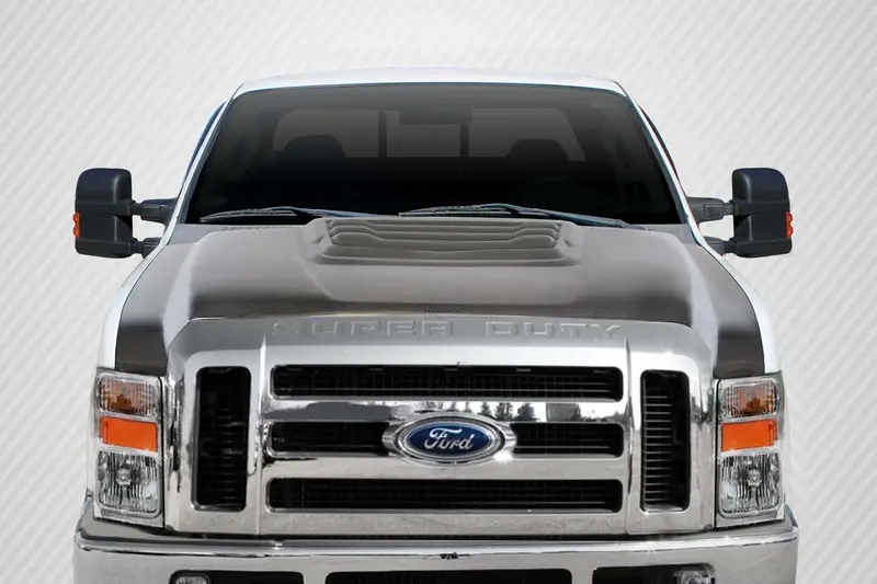 Carbon Creations 08-10 Ford Super Duty F250 F350 F450 Raptor Type Hood 1