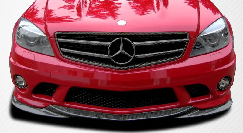 Carbon Creations 08-11 C63 L-Sport Front Spoiler Air Dam Lip Splitter 1