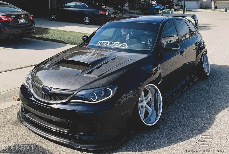 Carbon Creations 08-11 Impreza 08-14 Wrx Sti Gt Concept Cf Hood 2
