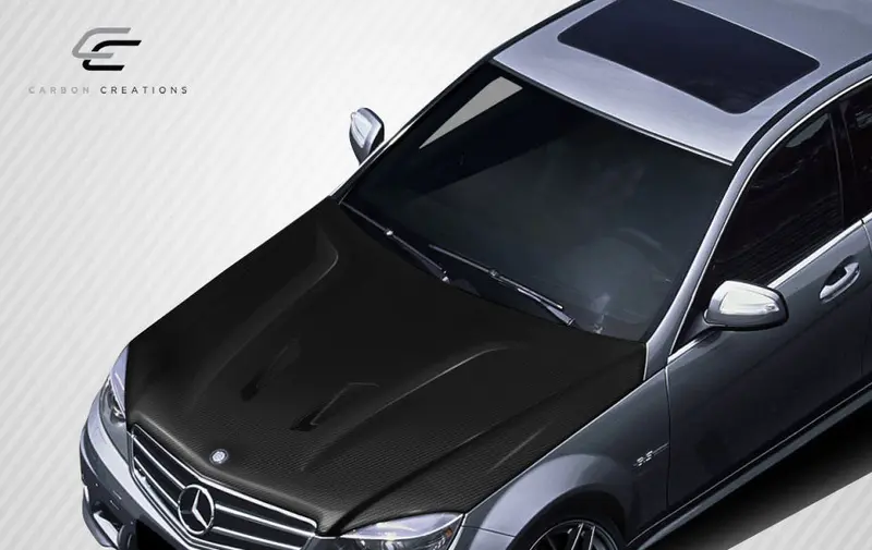 Carbon Creations 08-11 Mercedes C63 W204 Cf Black -Series Type Hood 2