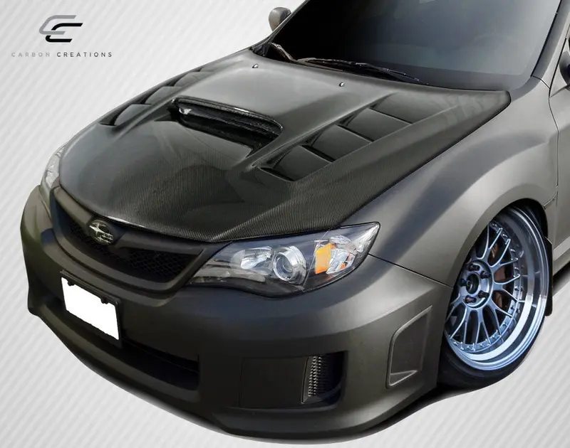 Carbon Creations 08-11 Subaru Impreza 08-14 Wrx Sti Dritech Vr-S Hood 2