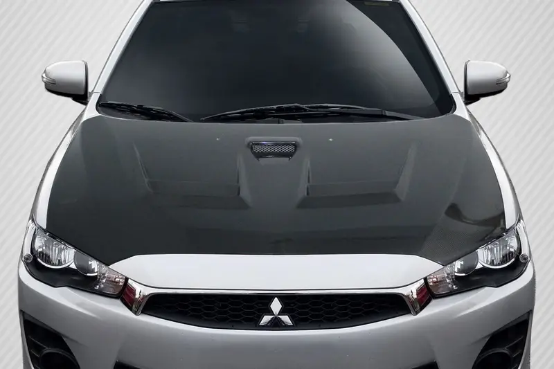 Carbon Creations 08-17 Mitsubishi Lancer/ Evo10 Cf D Spec Hood 1