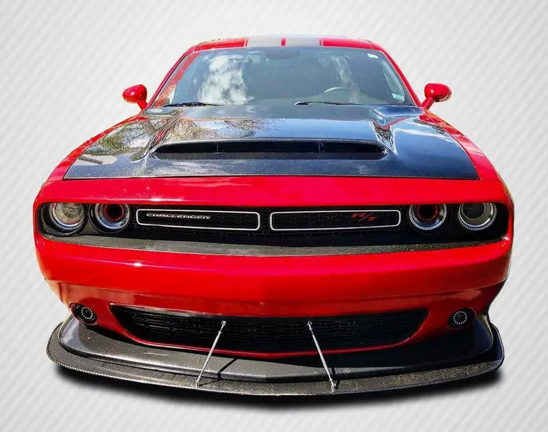 Carbon Creations 08-23 Dodge Challenger Carbon Fiber Demon Type Hood 1