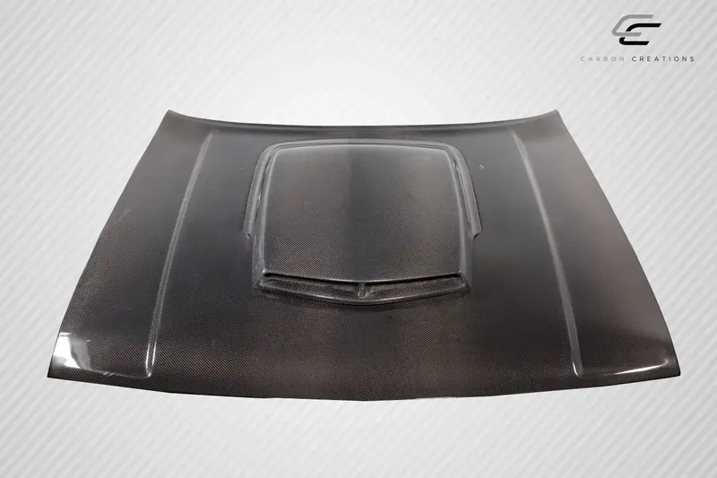 Carbon Creations 08-23 Dodge Challenger Carbon Fiber Ta Type Hood 2