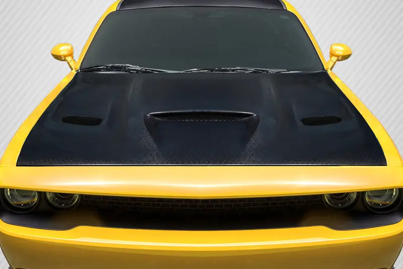 Carbon Creations 08-23 Dodge Challenger Cf Geo6ix Hellcat Type Hood 1