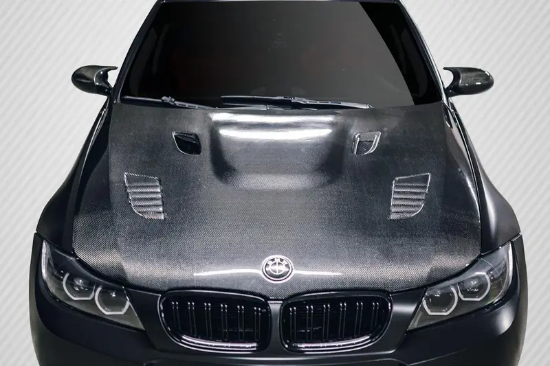 Carbon Creations 09-11 Bmw 3 -Series E90 4Dr Cf Dritech Af1 Hood 1