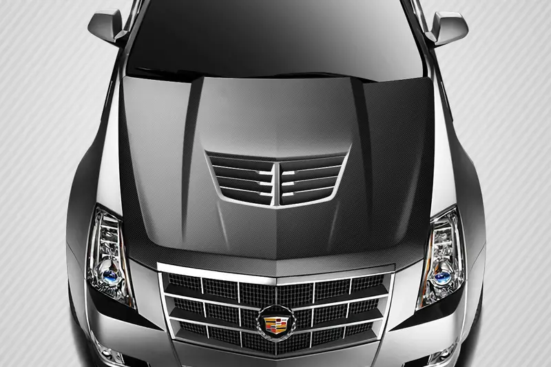 Carbon Creations 09-14 Cadillac Cts-V Cf Dritech Stingray Z Hood 1