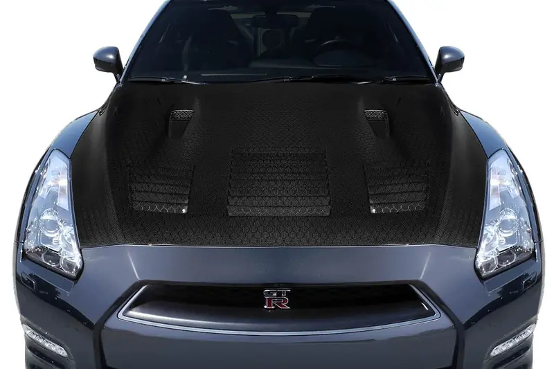 Carbon Creations 09-16 Nissan Gt-R R35 Carbon Fiber Geo6ix Gt2 Hood 1