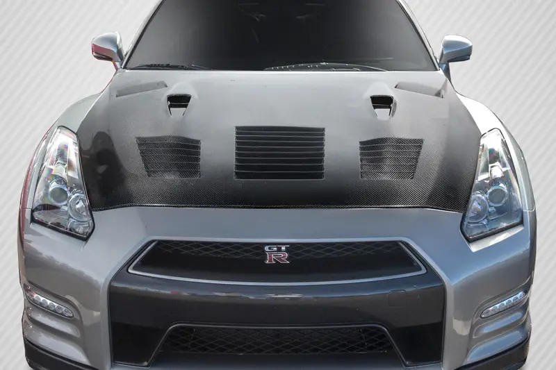 Carbon Creations 09-16 Nissan Gt-R R35 Carbon Fiber Gt2 Hood 1