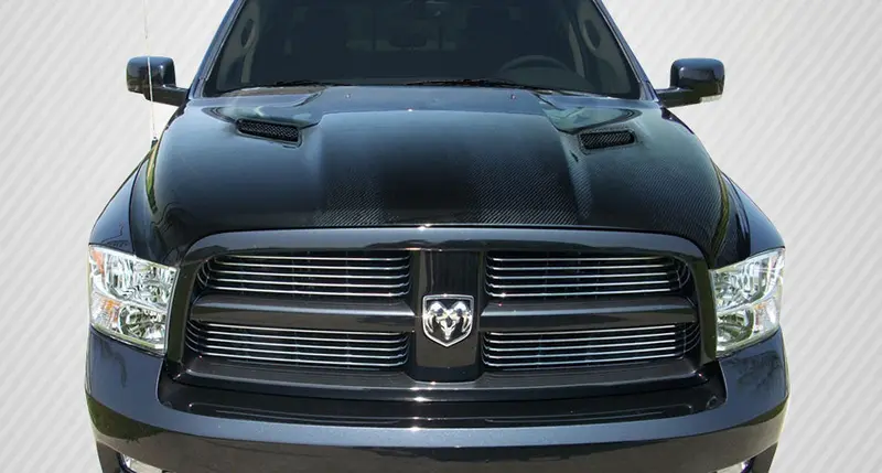 Carbon Creations 09-18 Dodge Ram 1500 Carbon Fiber Mp-R Hood 1