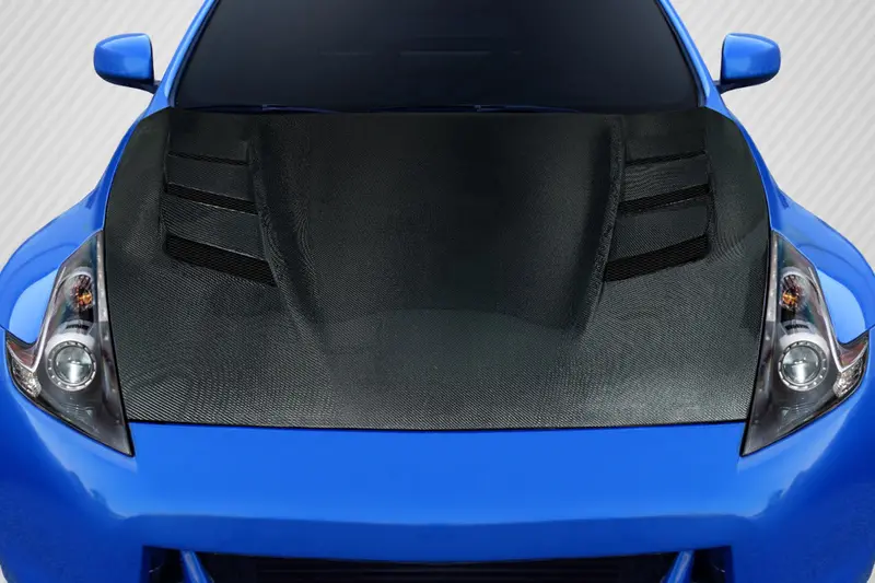 Carbon Creations 09-20 Nissan 370Z Z34 Carbon Fiber R Concept Hood 1