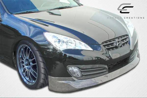Carbon Creations 10-12 Genesis 2Dr Ms-R Front Lip Spoiler Air Dam Kit 2