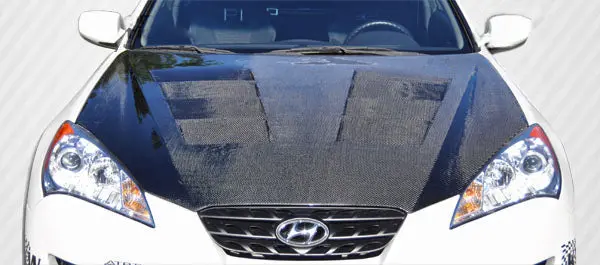 Carbon Creations 10-12 Hyundai Genesis Coupe 2Dr Cf Circuit Hood 1