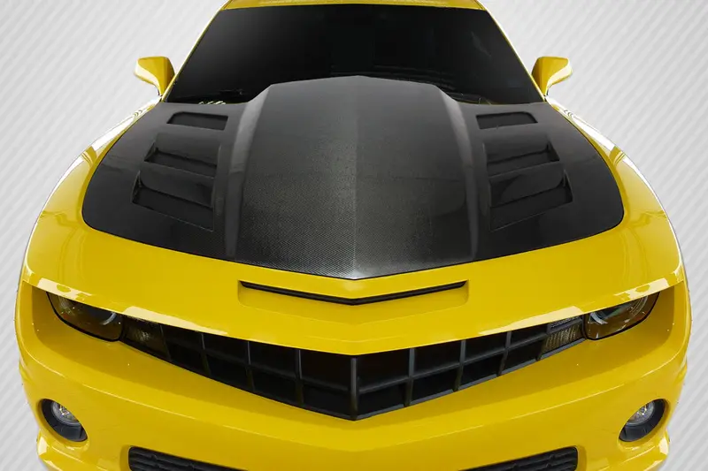 Carbon Creations 10-15 Chevry Camaro Carbon Fiber Dritech Am-S Hood 1
