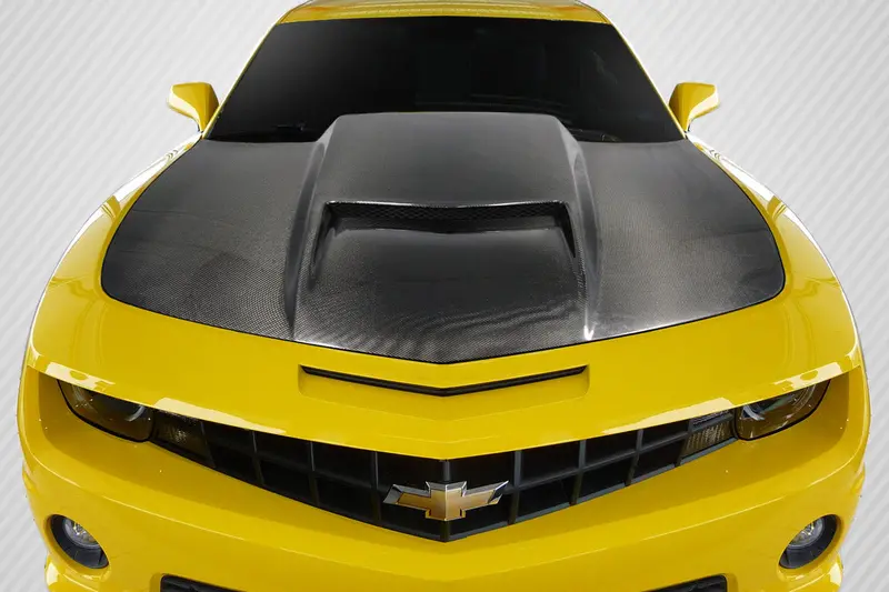 Carbon Creations 10-15 Chevry Camaro Carbon Fiber Dritech Viper Hood 1