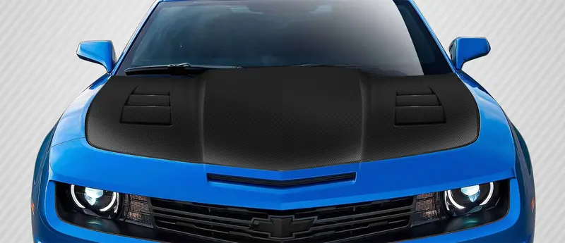 Carbon Creations 10-15 Chevry Camaro Carbon Fiber Ts-1 Hood 1