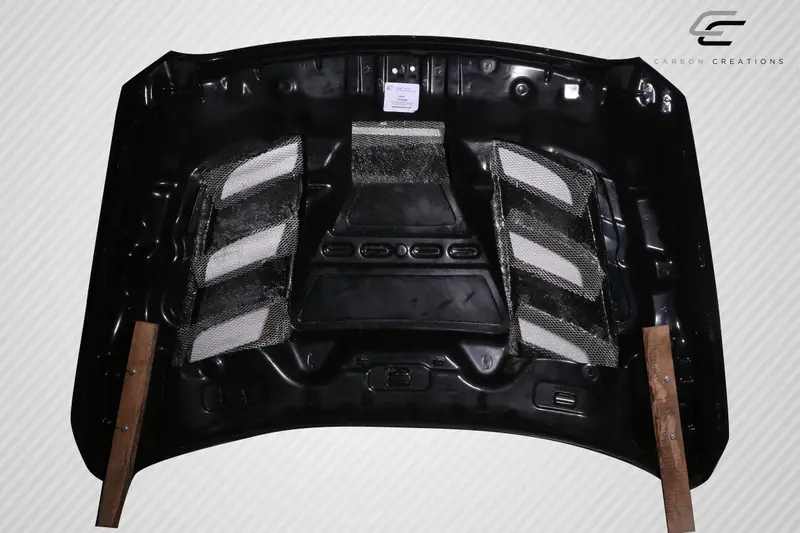 Carbon Creations 10-18 Dodge Ram 2500 Carbon Fiber Viper Type Hood 2
