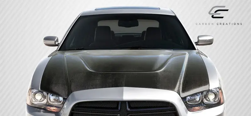 Carbon Creations 11-14 Dodge Charger Cf Dritech Srt Type Hood 2
