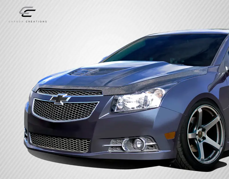 Carbon Creations 11-15 Chevry Cruze Carbon Fiber Stingray Z Hood 2