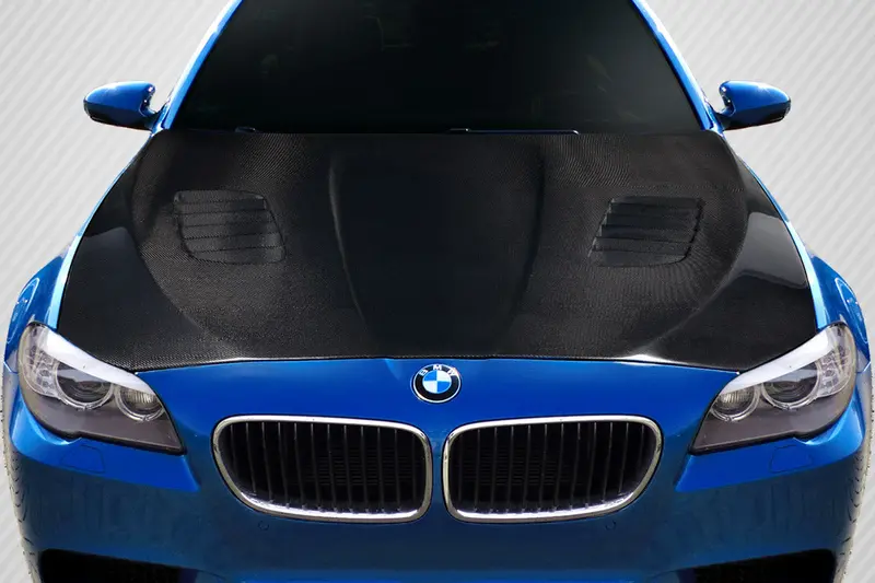 Carbon Creations 11-16 Bmw 5 -Series F10 4Dr Carbon Fiber Fusion Hood 1