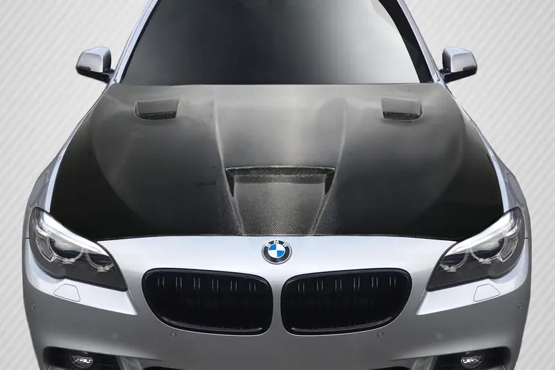 Carbon Creations 11-16 Bmw 5 -Series F10 4Dr Cf Dritech Craze Hood 1