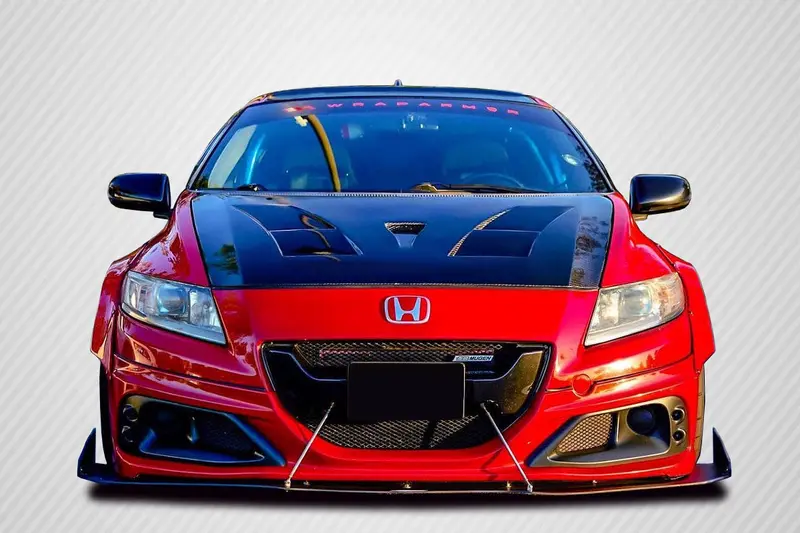 Carbon Creations 11-16 Honda Cr-Z Carbon Fiber Dritech Am-S Hood 1