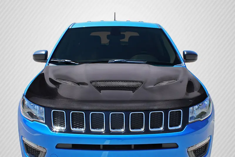 Carbon Creations 11-22 Jeep Grand Cherokee Cf Hellcat Type Hood 1
