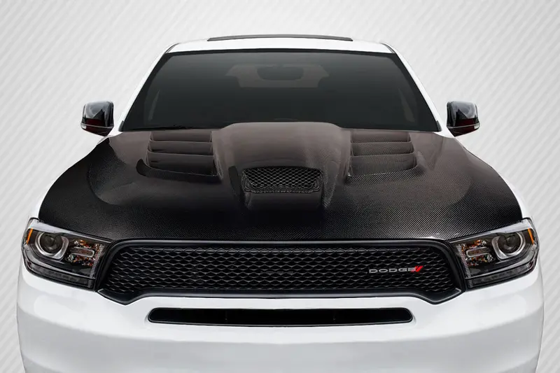 Carbon Creations 11-23 Dodge Durango Carbon Fiber Viper Hood 1