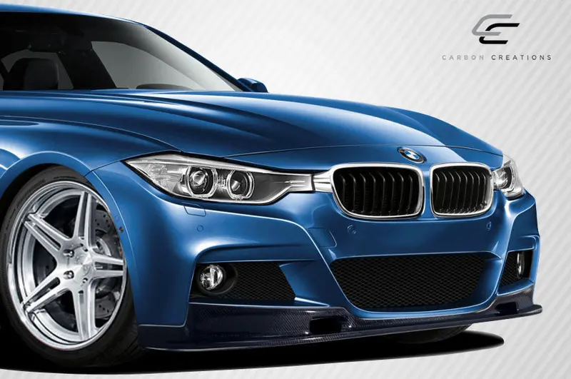 Carbon Creations 12-14 Bmw 3-Series F30 Eros Front Lip Air Dam Spoiler 2