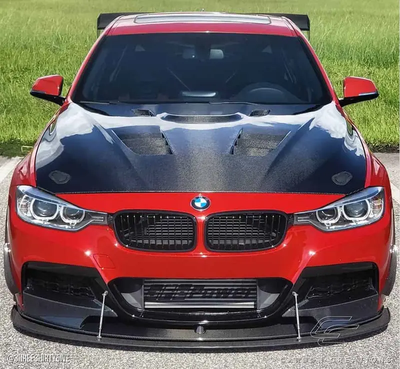 Carbon Creations 12-18 Bmw 3 -Series F30/ 14-20 4 -Series F32 Cf Hood 2