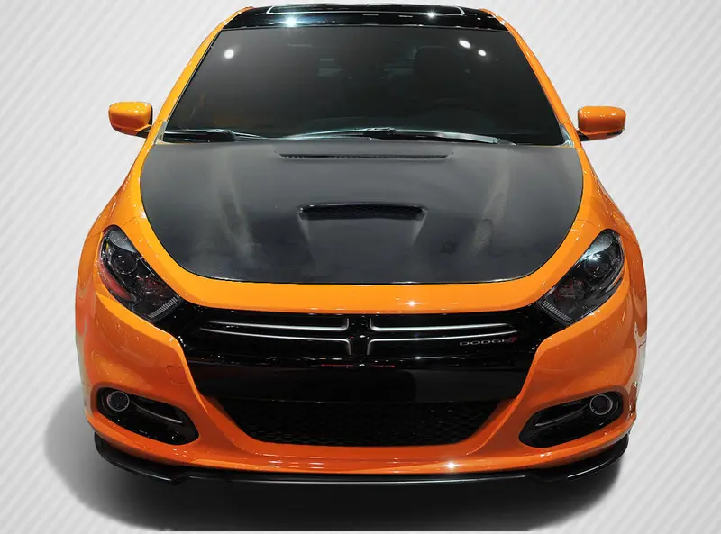 Carbon Creations 13-16 Dodge Dart Carbon Fiber Dritech Mp-R Hood 1