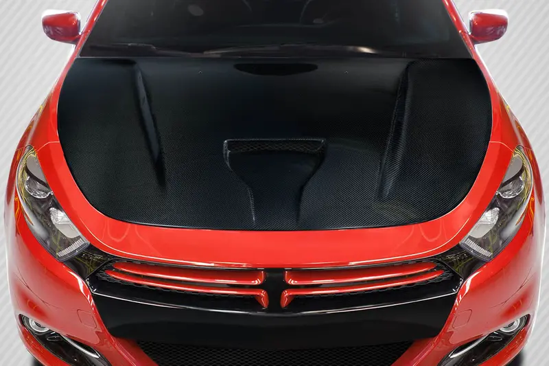 Carbon Creations 13-16 Dodge Dart Carbon Fiber Mpr V2 Hood 1