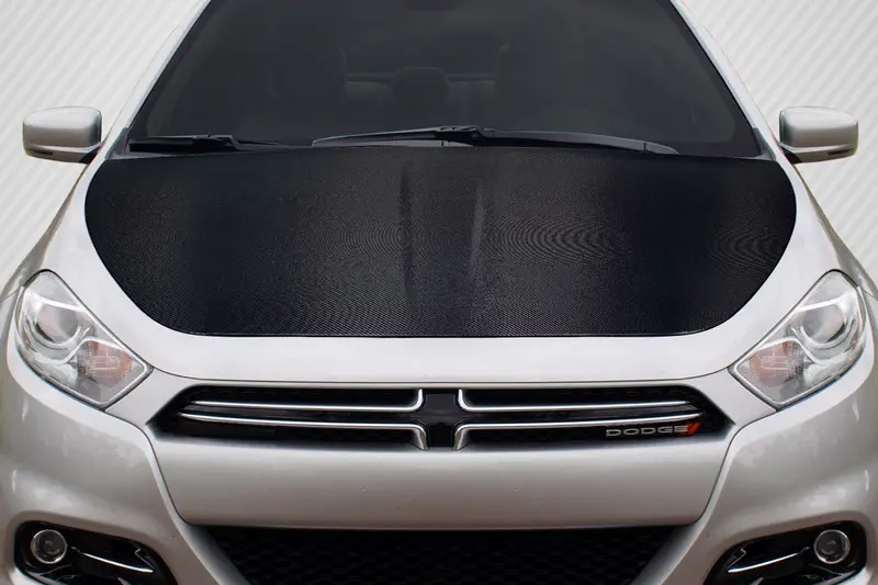 Carbon Creations 13-16 Dodge Dart Carbon Fiber Oem Type Hood 1