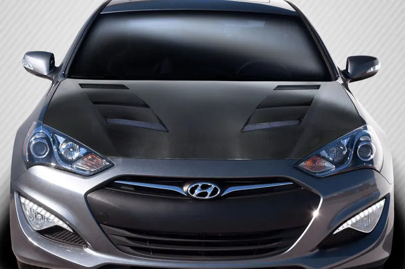 Carbon Creations 13-16 Hyundai Genesis Coupe 2Dr Cf Dritech Am-S Hood 1