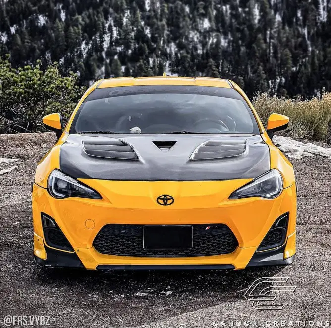 Carbon Creations 13-20 Scion Fr-S Toyota 86 Subaru Brz Cf Vrs Hood 2