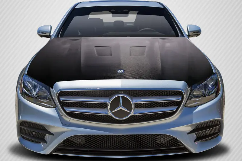 Carbon Creations 14-16 Benz E Class W212 Cf Black -Series Type Hood 1