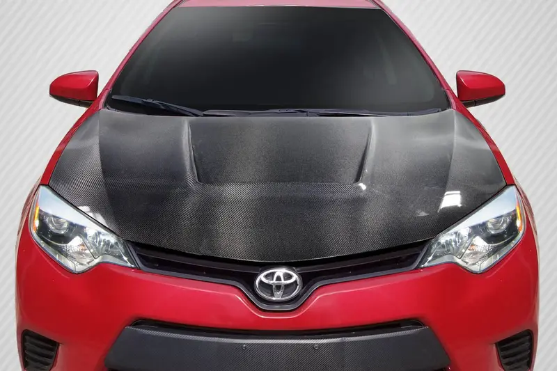 Carbon Creations 14-16 Toyota Corolla Carbon Fiber Circuit Hood 1