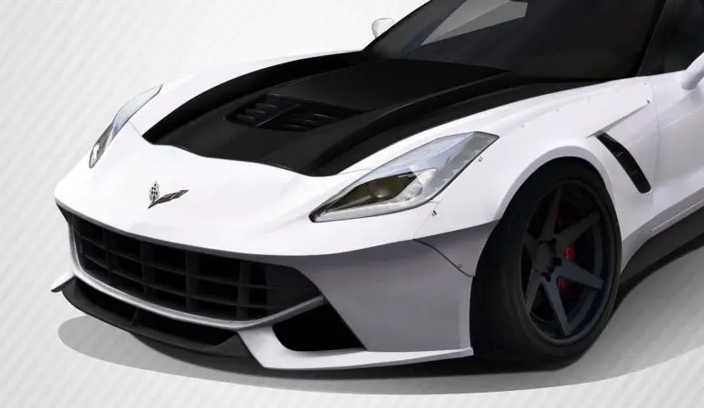 Carbon Creations 14-19 Chevry Corvette C7 Cf Dritech Z06 Type Hood 1