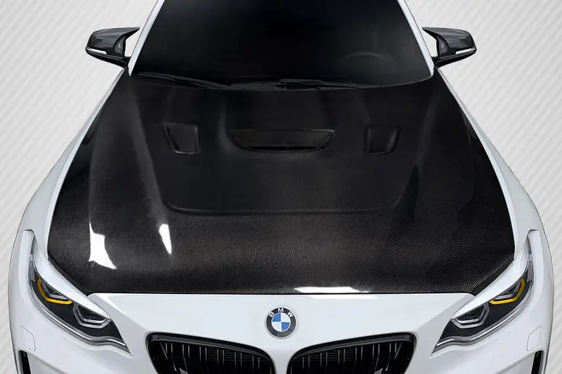 Carbon Creations 14-21 Bmw 2 -Series/ 16-21  M2 F22 F23 F87 Cf Pd Dynamics Hood 1