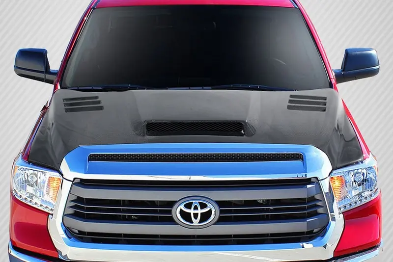 Carbon Creations 14-21 Toyota Tundra Carbon Fiber Rk-S Hood 1
