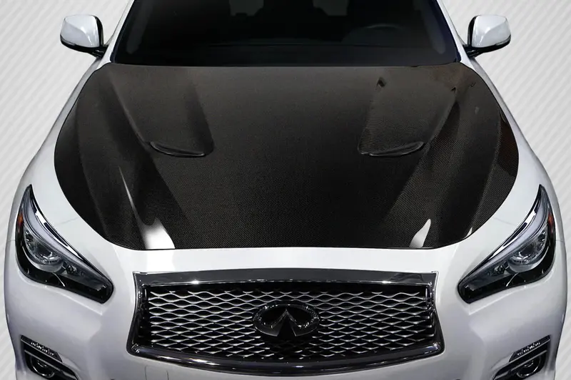 Carbon Creations 14-23 Infiniti Q50 Carbon Fiber S Concept Hood 1