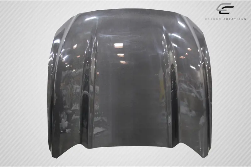 Carbon Creations 15-17 Ford Mustang Carbon Fiber Cowl Hood 2