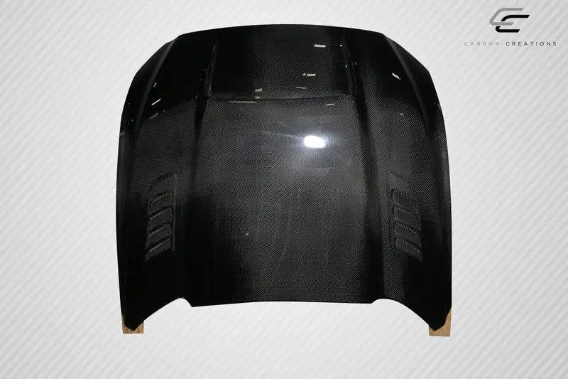 Carbon Creations 15-17 Ford Mustang Carbon Fiber Cvx V2 Hood 2